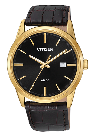 Citizen Quartz BI5002-06E Review Black-Dial Classic with Gold-Tone Case & Leather Strap