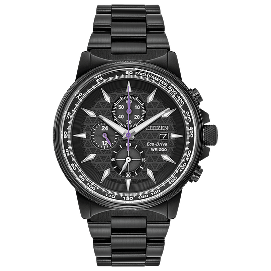 Citizen Marvel Black Panther Eco-Drive Chronograph CA0297-52W