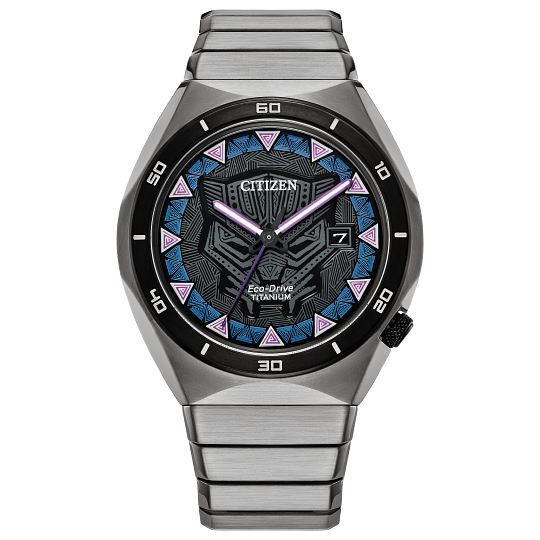 Citizen Marvel Black Panther Eco-Drive Watch – AW1668-50W