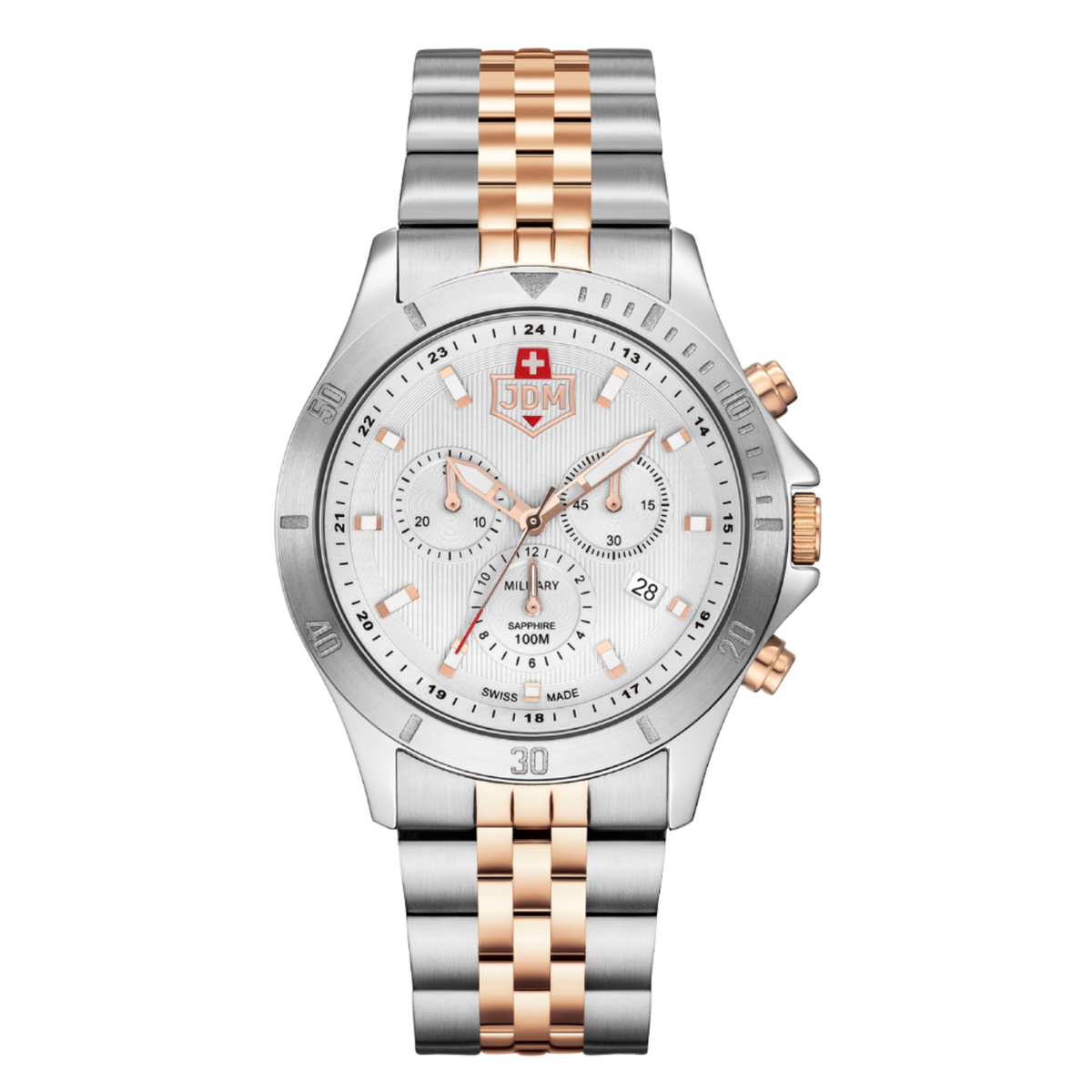 Delta Chrono White - GDG Watches