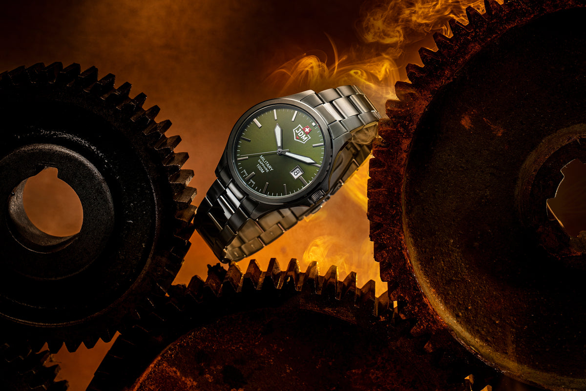 Alpha-II Army Green - GDG Watches