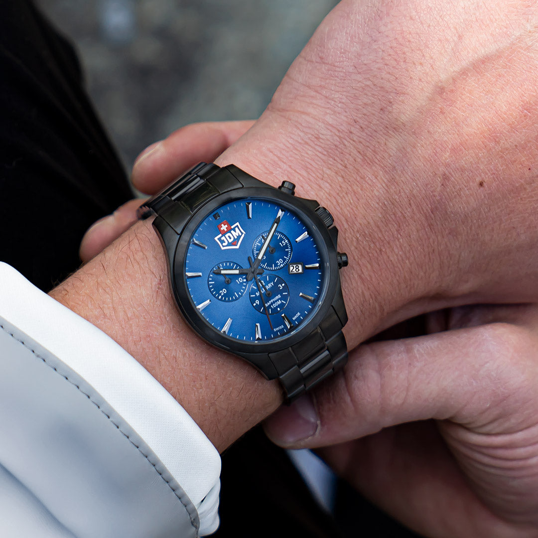 Alpha Chrono Blue - GDG Watches