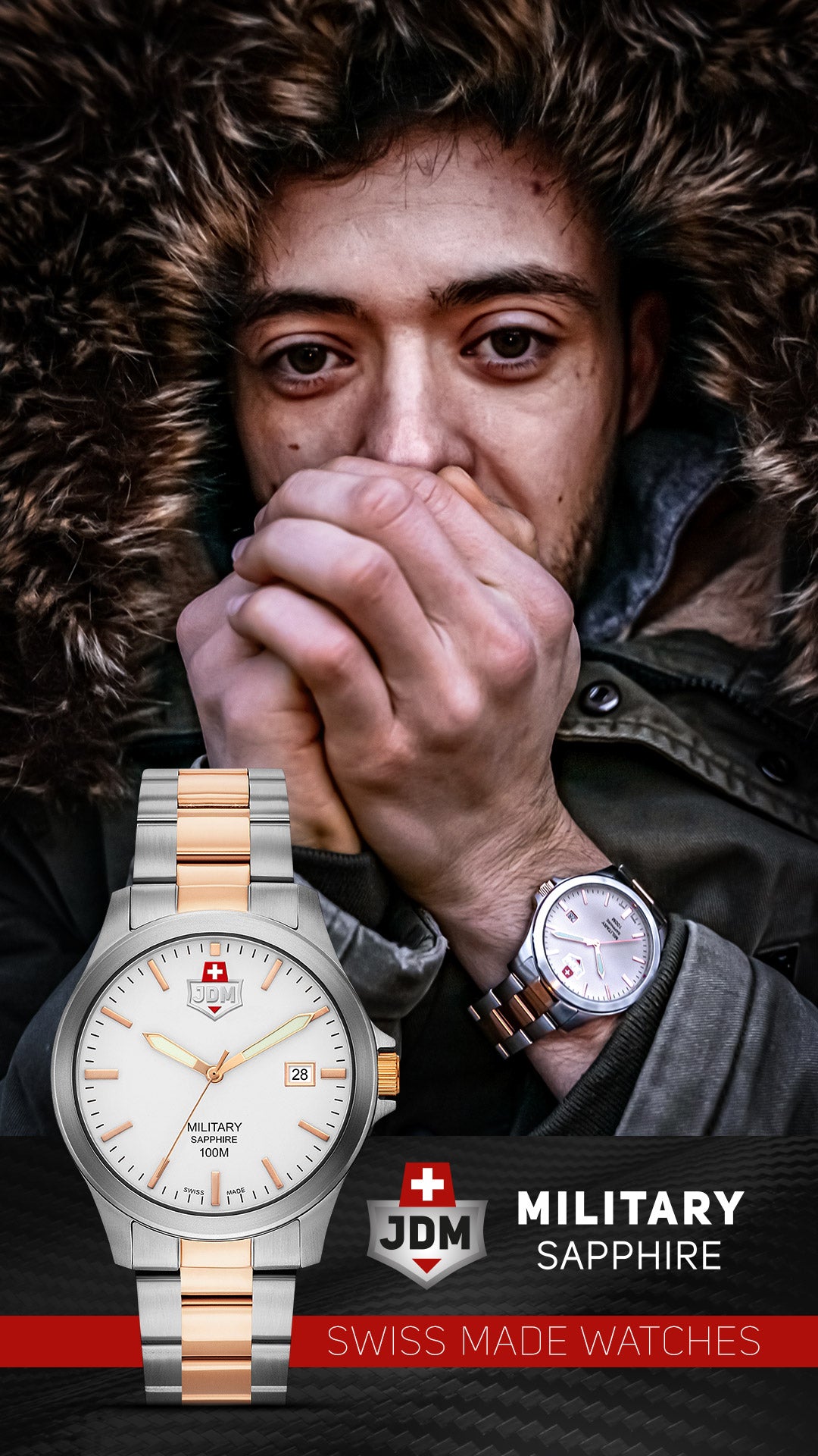 Alpha-II White - GDG Watches