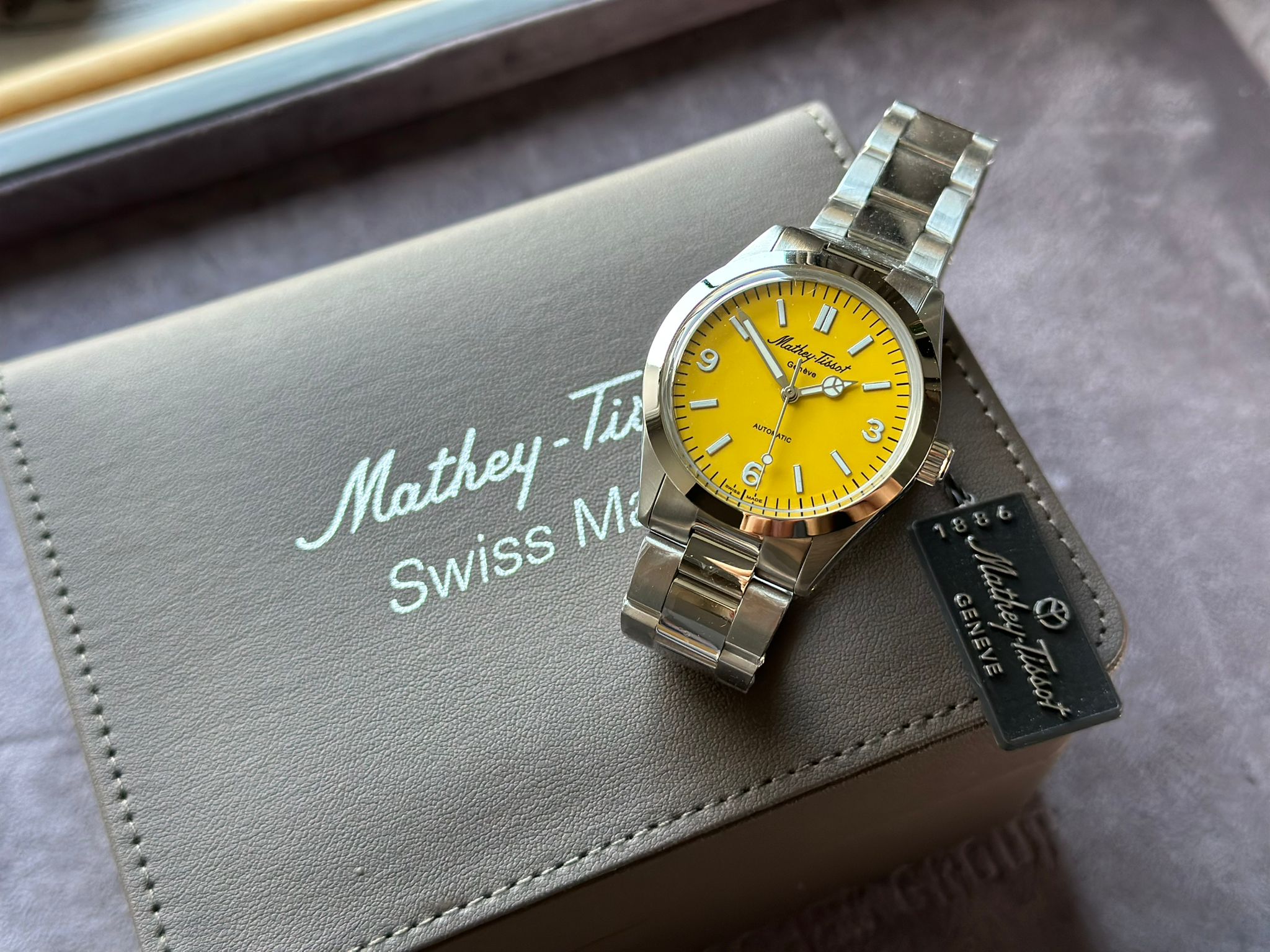 MT 369 Yellow GDG Watches