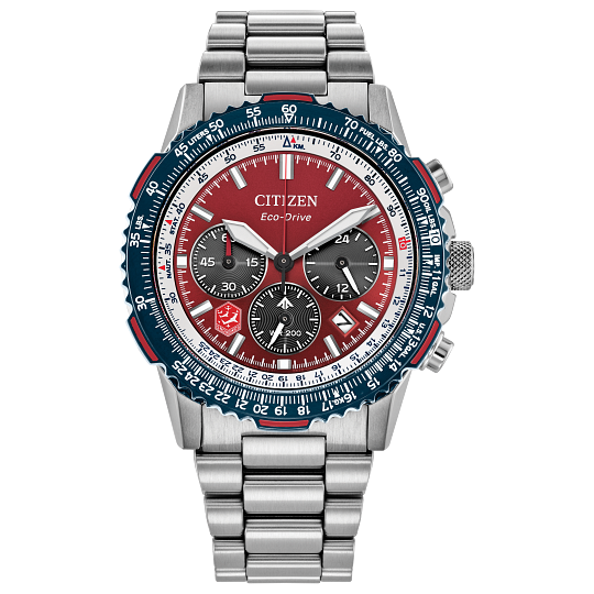 Citizen Eco-Drive Snowbirds Promaster Chronograph Watch CA4668-51X