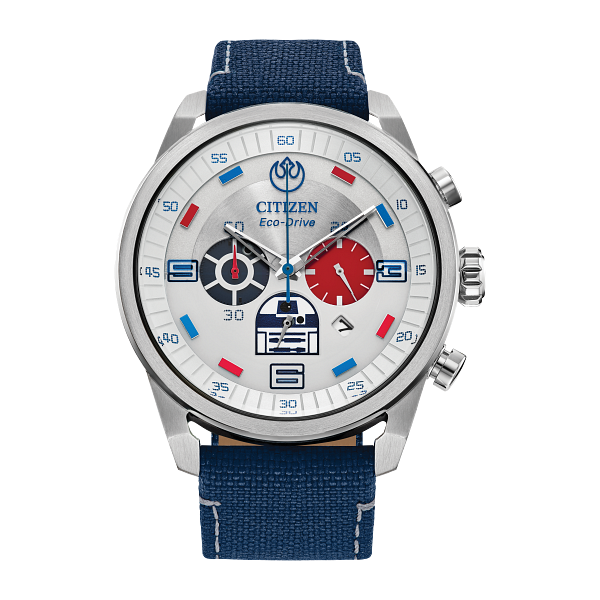 Citizen Star Wars R2-D2 Eco-Drive Chronograph Watch – CA4219-03W