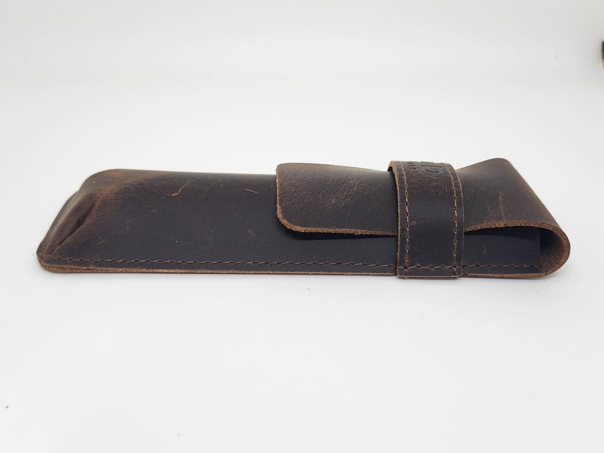 Longer Leather Pouches - GDG Watches