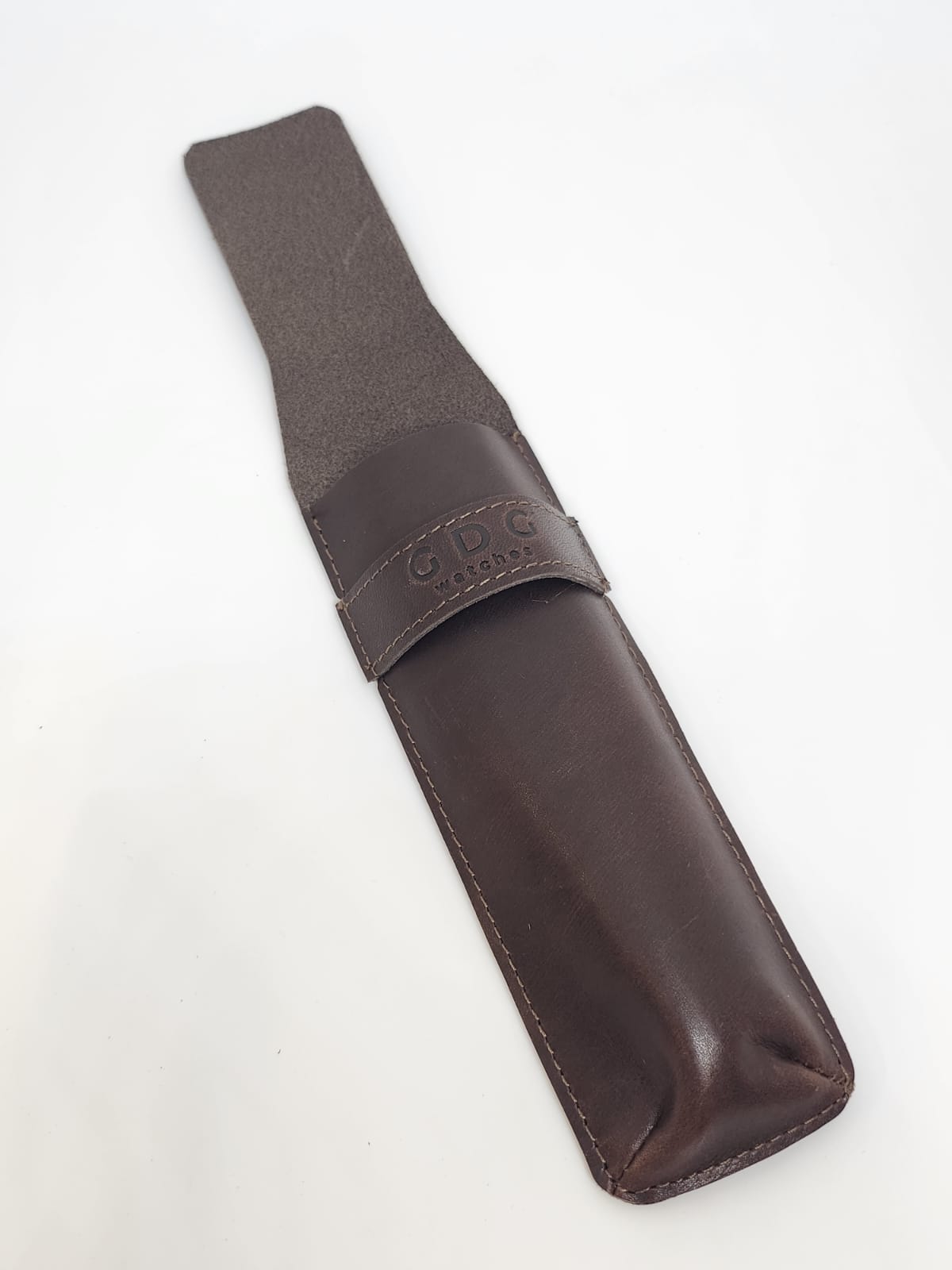 Longer Leather Pouches - GDG Watches