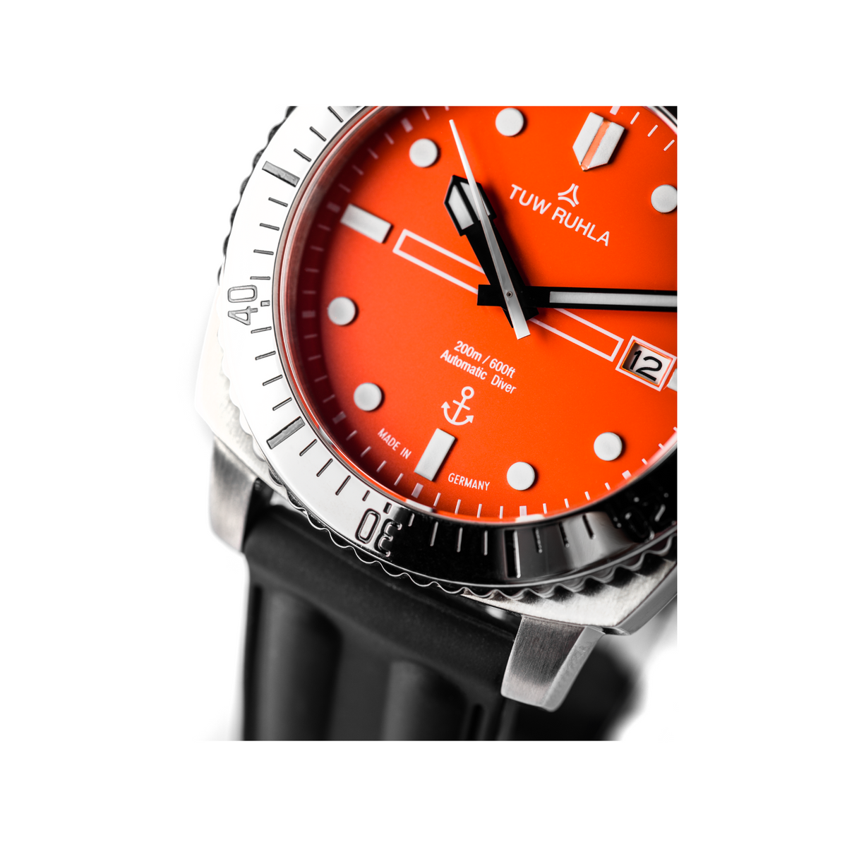 Diver Automatik Orange - GDG Watches