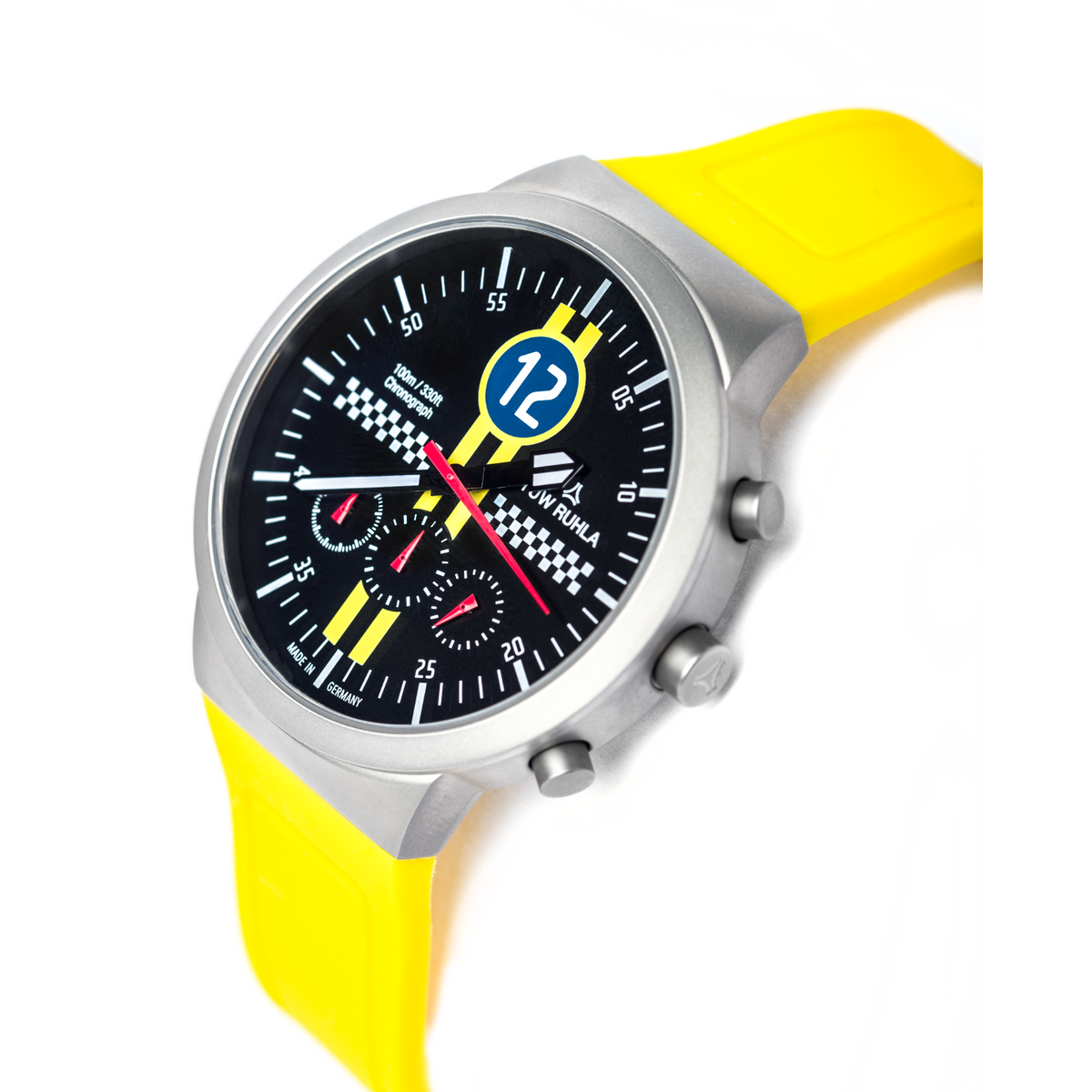 Rallye Chronograph Yellow - GDG Watches